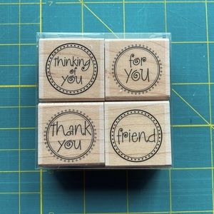 Hero Arts - Message Circles Rubber Stamps